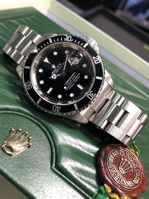 rolex 16610 crystal|16610 rolex price used.